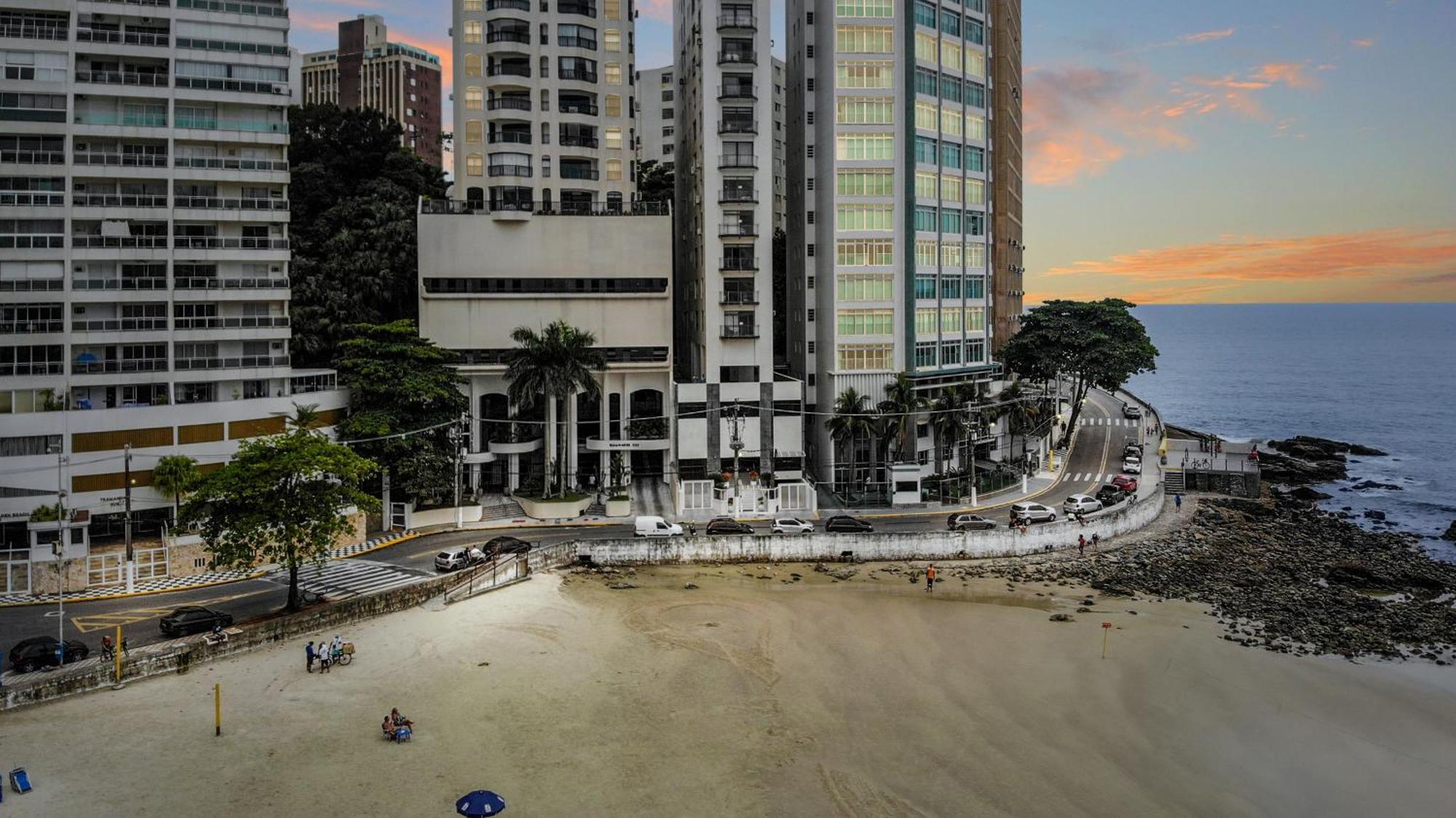 Vista Incrivel Beira-Mar Espacoso 4 Qts Ac 瓜鲁雅 外观 照片